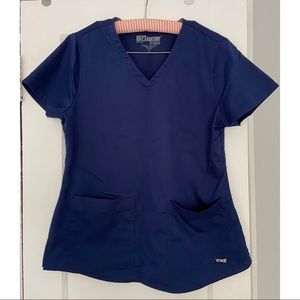 Grey’s Anatomy Navy Blue Scrub Set